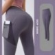 Yoga Pants With Pockets Women Plus Size Gym Leggings women Tummy Control Jogging Tights Female Fitness Pants Seamless High Waist