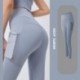 Yoga Pants With Pockets Women Plus Size Gym Leggings women Tummy Control Jogging Tights Female Fitness Pants Seamless High Waist